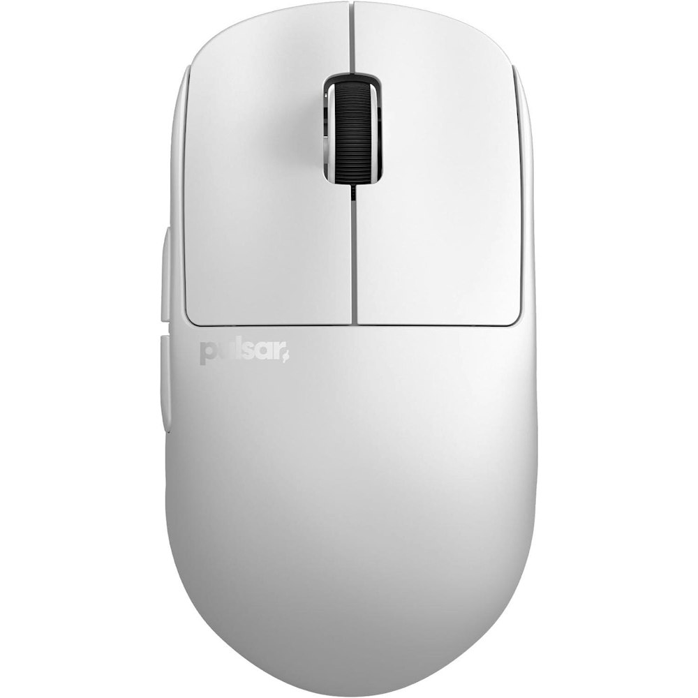 A large main feature product image of EX-DEMO Pulsar X2H Wireless Gaming Mouse - White