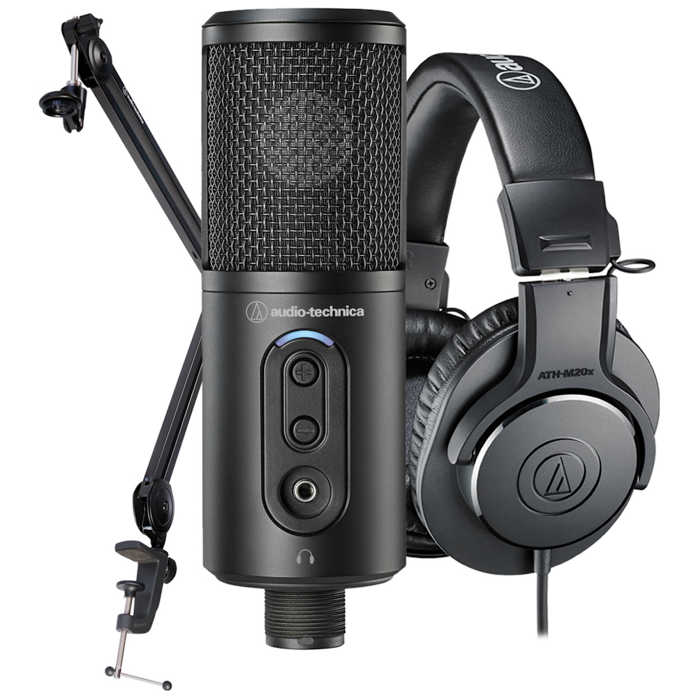 A large main feature product image of EX-DEMO Audio-Technica Content Creator Pack