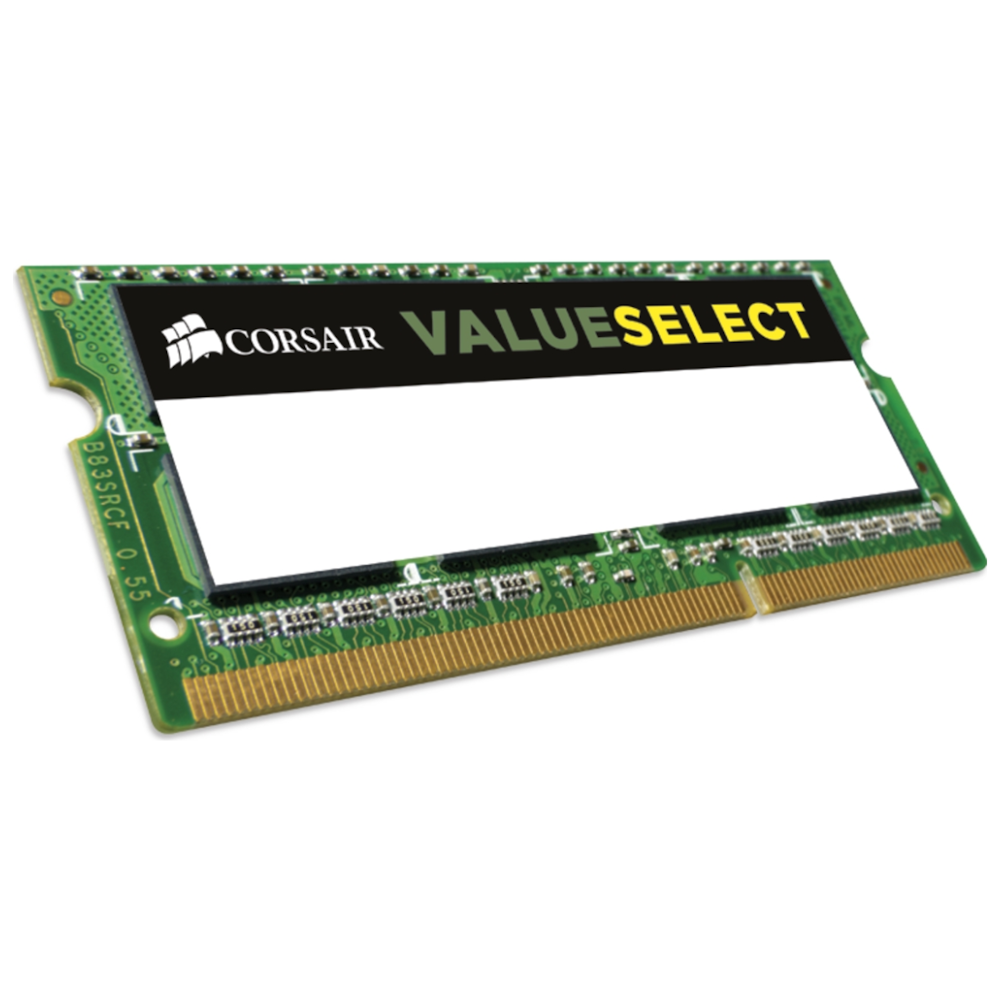 A large main feature product image of EX-DEMO Corsair 8GB Single (1x8GB) DDR3L SODIMM C11 1600MHz