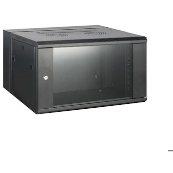 Product image of Hypertec Swing Frame Enclosed 6RU (600W X 600D X 370H) Server Cabinet  - Click for product page of Hypertec Swing Frame Enclosed 6RU (600W X 600D X 370H) Server Cabinet 
