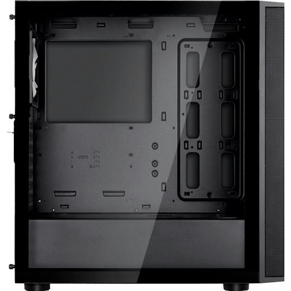 A large main feature product image of EX-DEMO SilverStone FARA R1 Pro V2 Black Mid Tower Case - Black
