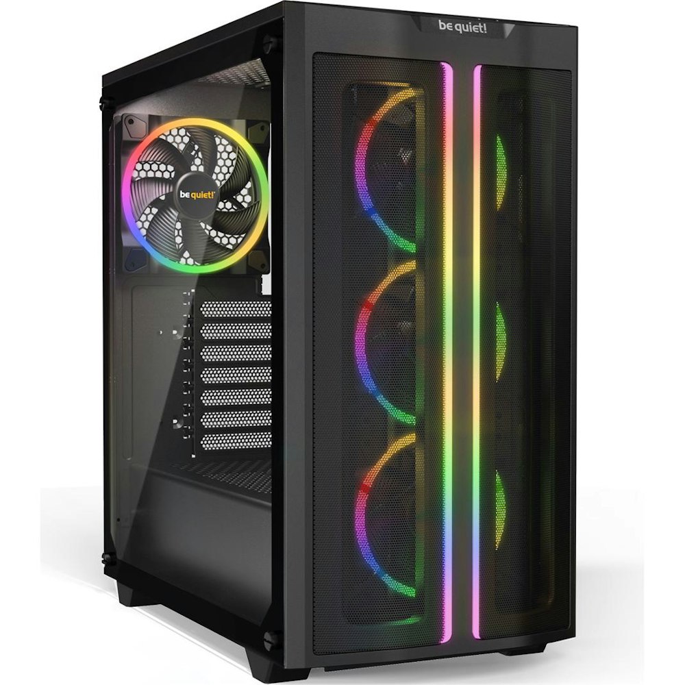 A large main feature product image of EX-DEMO be quiet! PURE BASE 500FX TG Mid Tower Case - Black