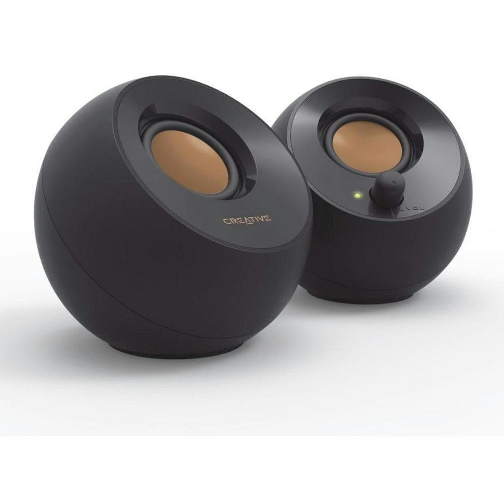 A large main feature product image of EX-DEMO Creative Pebble 2.0 Speaker USB - Black