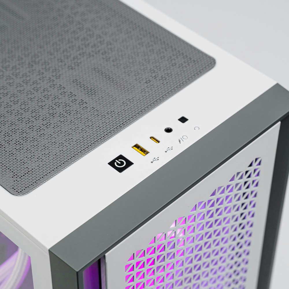 A large main feature product image of EX-DEMO PLE Beacon RTX 4080 Prebuilt Ready To Go Gaming PC