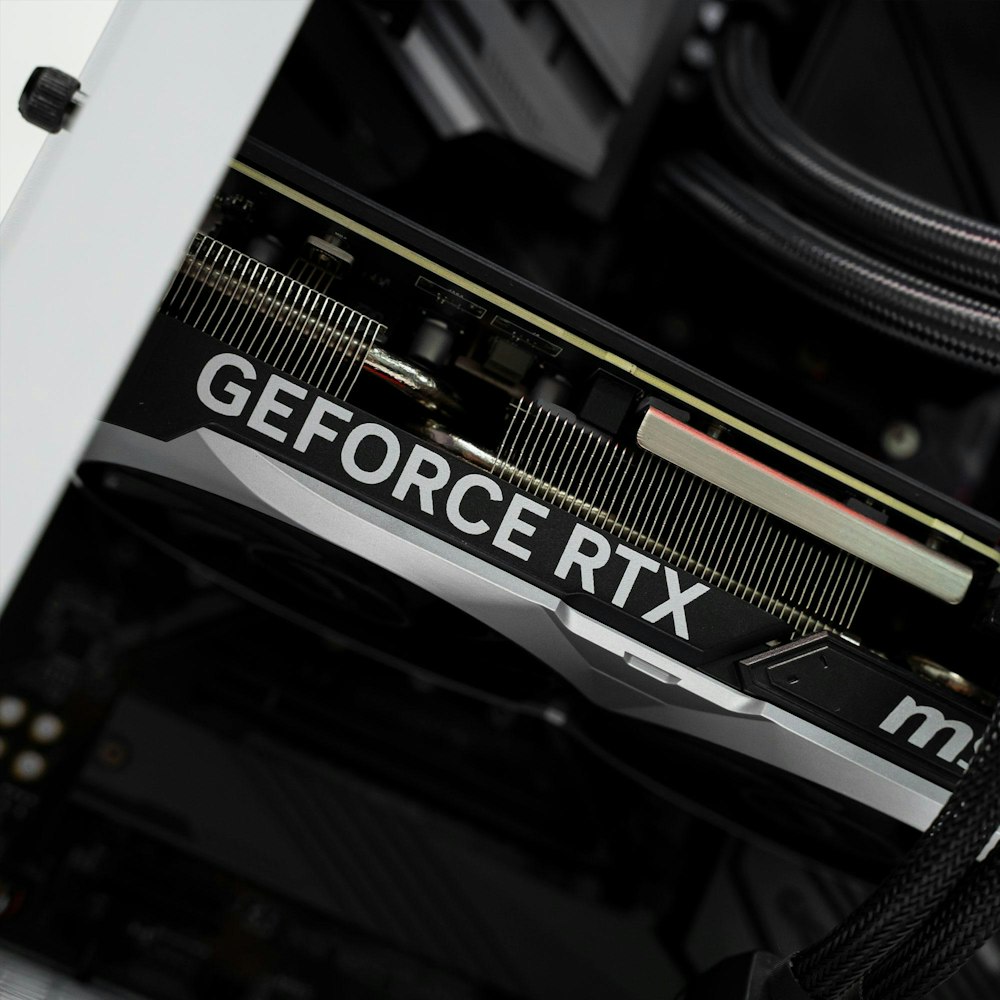 A large main feature product image of EX-DEMO PLE Redline RTX 4070 Ti Prebuilt Ready To Go Gaming PC