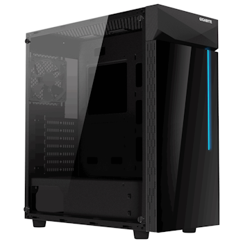 Product image of EX-DEMO Gigabyte C200 Glass Mid Tower Case - Black - Click for product page of EX-DEMO Gigabyte C200 Glass Mid Tower Case - Black