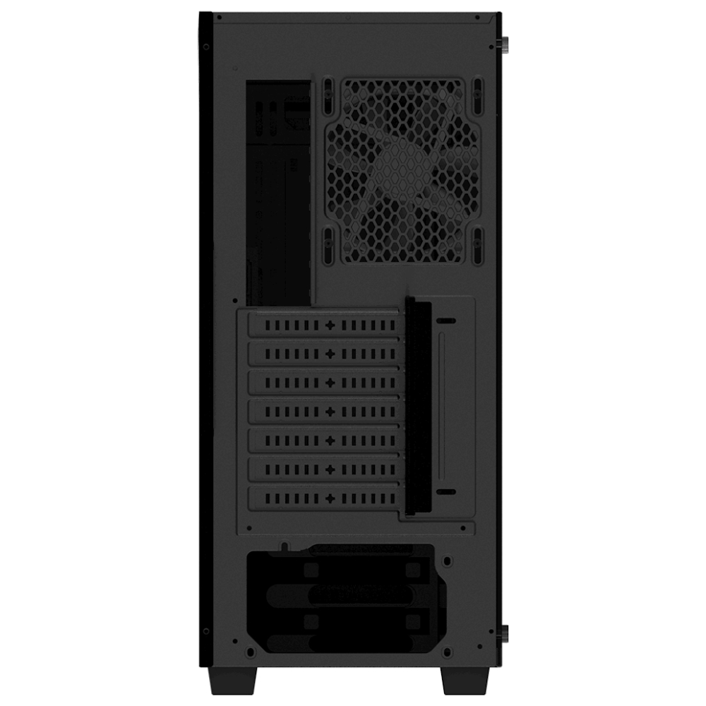 A large main feature product image of EX-DEMO Gigabyte C200 Glass Mid Tower Case - Black
