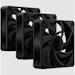 A product image of Corsair RS120 MAX 120mm PWM Fan - Triple Pack