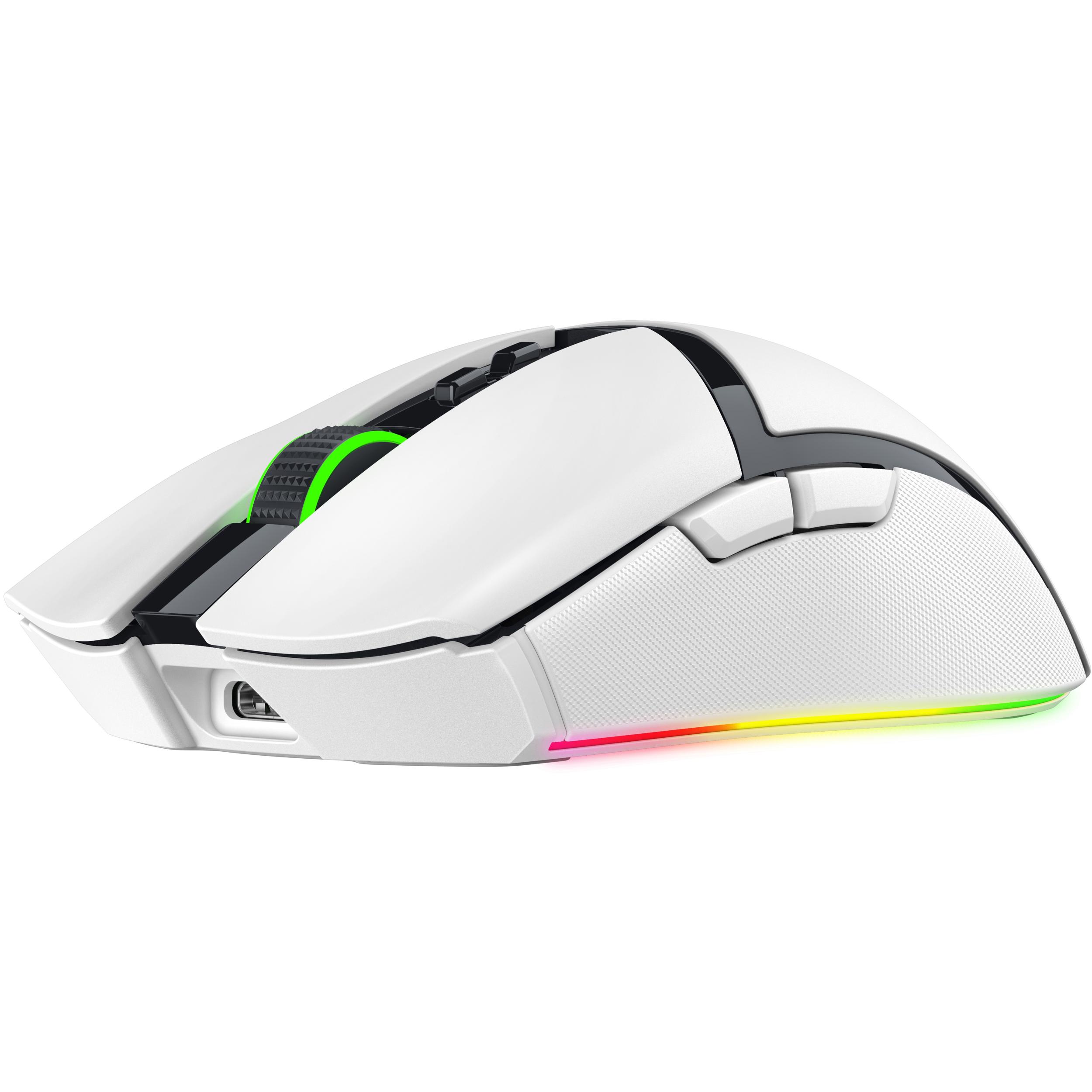 A large main feature product image of Razer Cobra Pro - Ambidextrous Wired/Wireless Gaming Mouse (White)