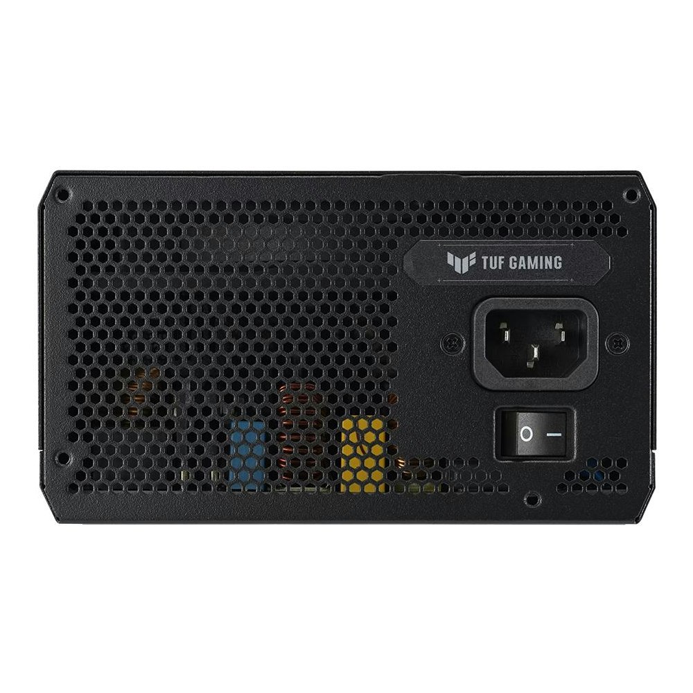 A large main feature product image of ASUS TUF Gaming 850W Gold ATX Modular PSU