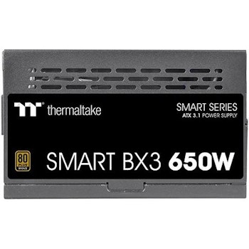 Product image of Thermaltake Smart BX3 - 650W 80PLUS Bronze PCIe 5.0 ATX PSU - Click for product page of Thermaltake Smart BX3 - 650W 80PLUS Bronze PCIe 5.0 ATX PSU