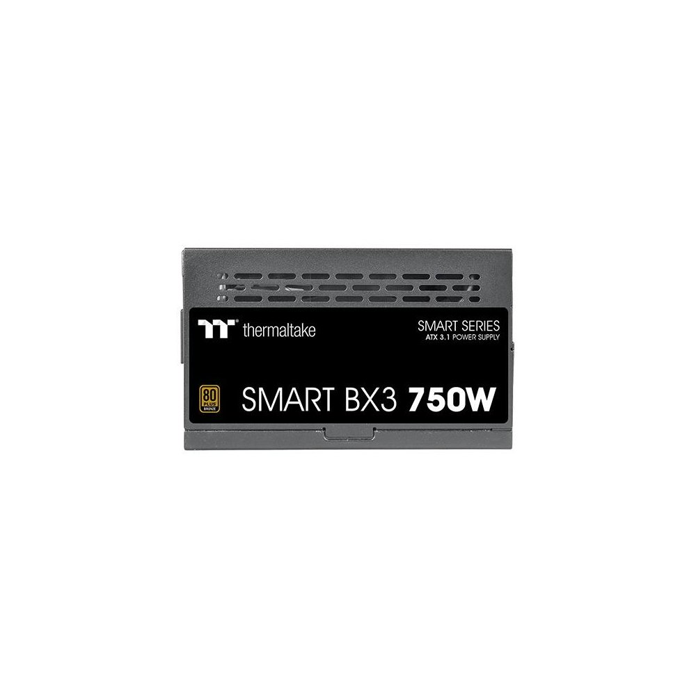 A large main feature product image of Thermaltake Smart BX3 - 750W Bronze PCIe 5.0 ATX PSU