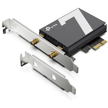 Product image of TP-Link Archer TBE550E - BE9300 Tri-Band Wi-Fi 7 Bluetooth 5.4 PCIe Adapter - Click for product page of TP-Link Archer TBE550E - BE9300 Tri-Band Wi-Fi 7 Bluetooth 5.4 PCIe Adapter