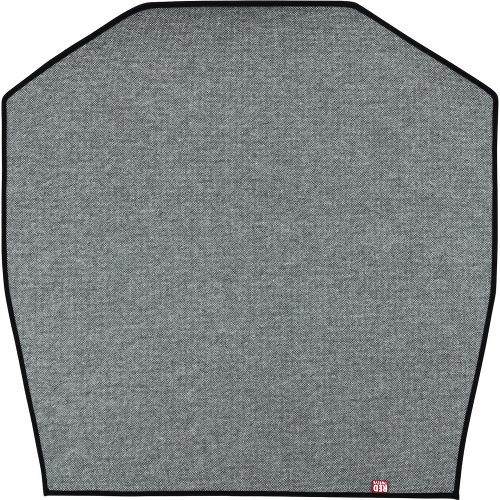 A large main feature product image of EX-DEMO BattleBull Zoned Floor Chair Mat - Black/White