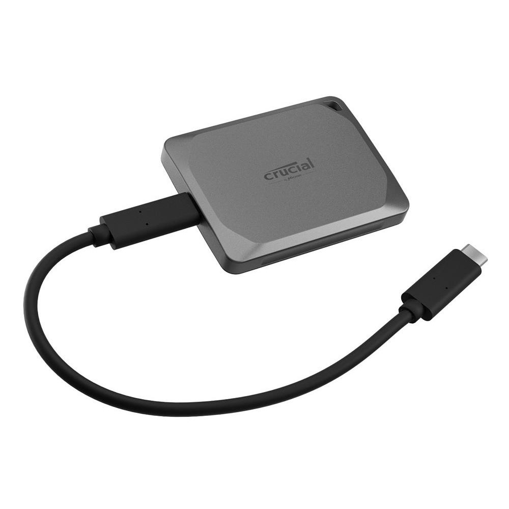 A large main feature product image of Crucial X9 PRO USB Type-C Portable External SSD - 4TB