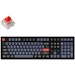 A product image of Keychron K10 Pro QMK/VIA Wireless Mechanical Keyboard Black (Red Switch)