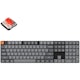 A small tile product image of Keychron K5 Max - Fullsize Low Profile QMK/VIA RGB Wireless Custom Mechanical Keyboard - Black (Gateron Red Switch)