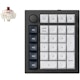A small tile product image of Keychron Q0 Max QMK/VIA Custom Wireless Number Pad - Black (Gateron Jupiter Brown Switches)