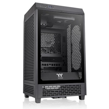 Product image of EX-DEMO Thermaltake The Tower 200 - Mini Tower Case (Black) - Click for product page of EX-DEMO Thermaltake The Tower 200 - Mini Tower Case (Black)