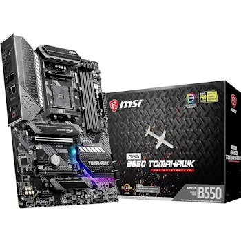 Product image of EX-DEMO MSI MAG B550 Tomahawk AM4 ATX Desktop Motherboard - Click for product page of EX-DEMO MSI MAG B550 Tomahawk AM4 ATX Desktop Motherboard