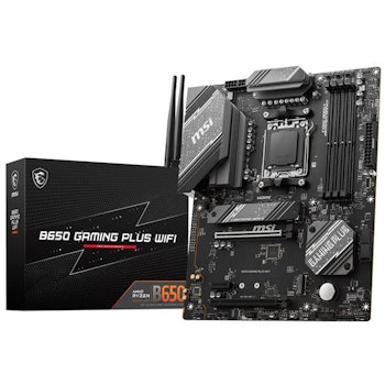Product image of EX-DEMO MSI B650 Gaming Plus WiFi AM5 ATX Desktop Motherboard - Click for product page of EX-DEMO MSI B650 Gaming Plus WiFi AM5 ATX Desktop Motherboard