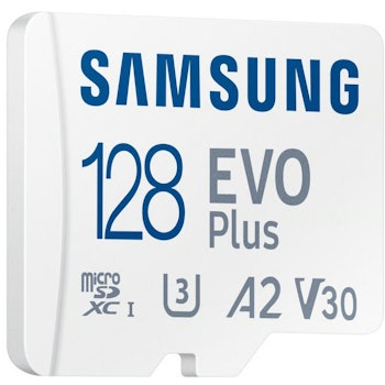 Product image of Samsung EVO Plus MicroSD UHS-I Card - 128GB - Click for product page of Samsung EVO Plus MicroSD UHS-I Card - 128GB