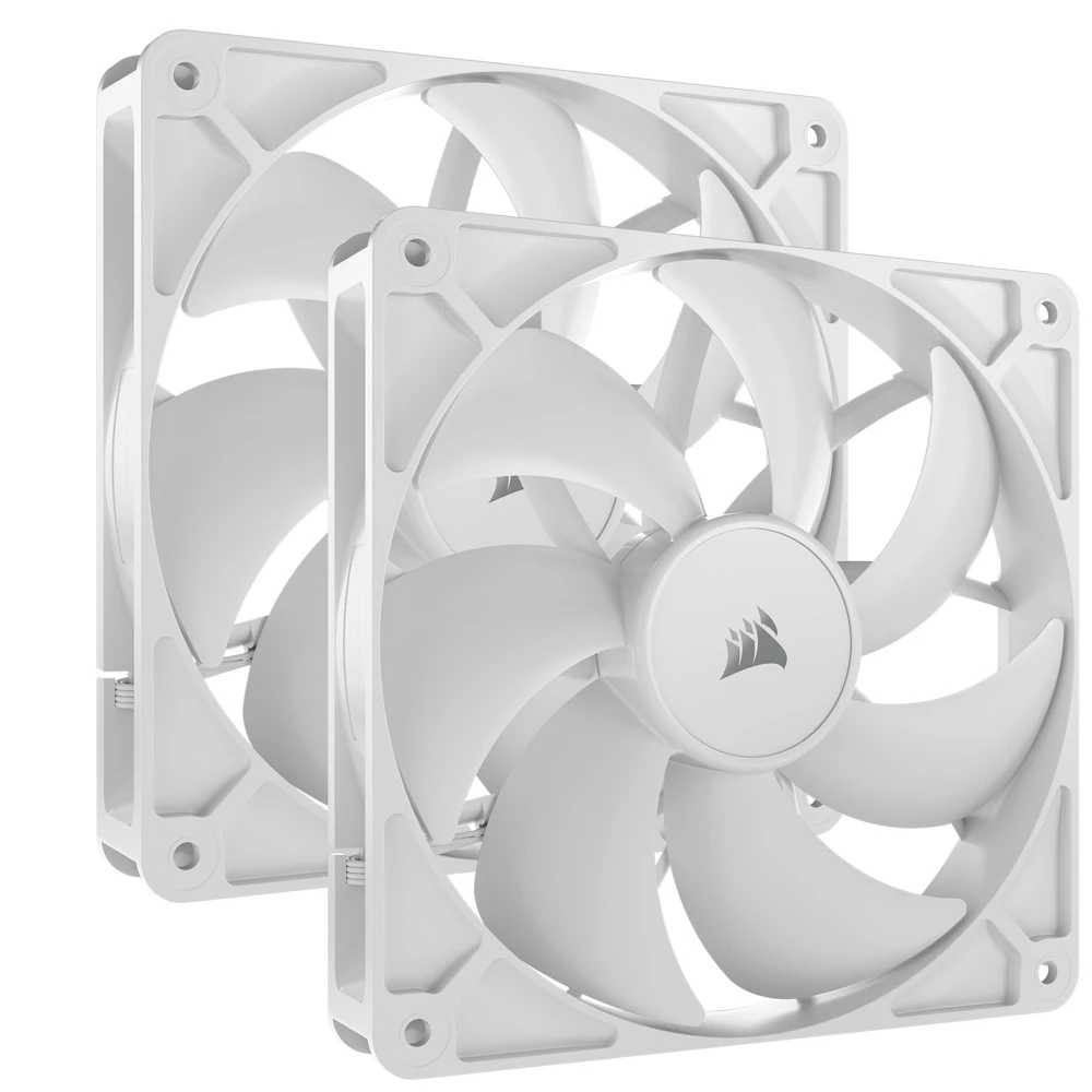 Corsair RS140 - 140mm PWM Fan 2-Pack (White)