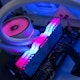 A small tile product image of PLE RTX Neon RTX 4070 Super Prebuilt Ready To Go Gaming PC
