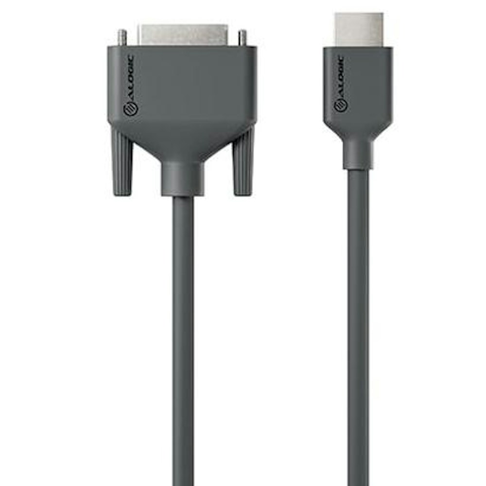 A large main feature product image of EX-DEMO ALOGIC Elements HDMI to DVI Cable - 1m