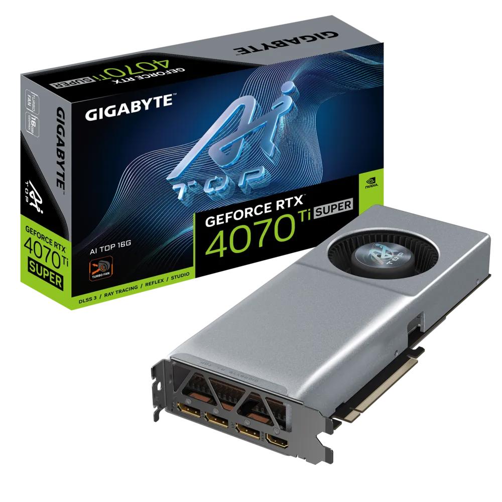 Gigabyte GeForce RTX 4070 Ti SUPER AI TOP 16GB GDDR6X