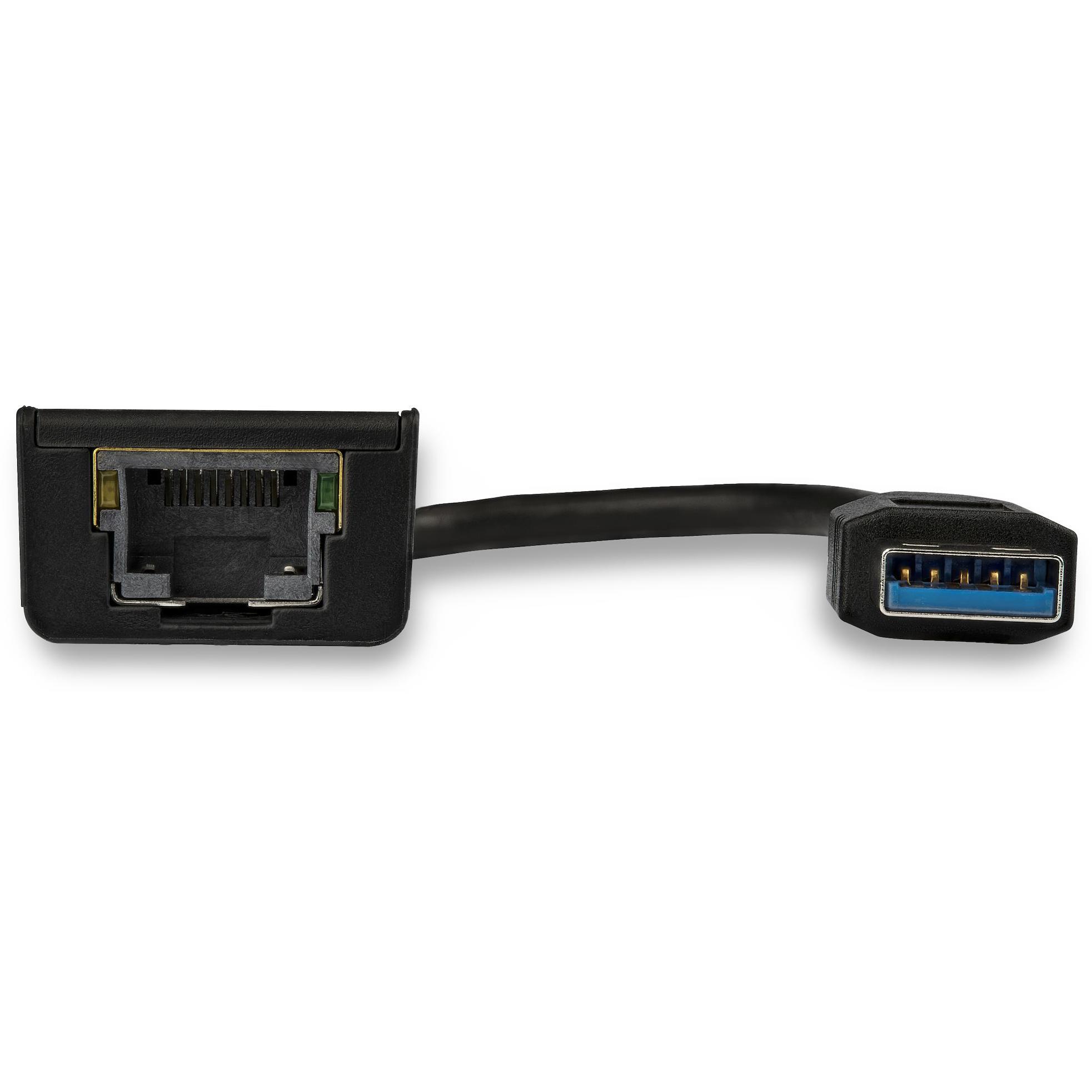 A large main feature product image of Startech USB 3.0 Type-A to Gigabit Ethernet Adapter