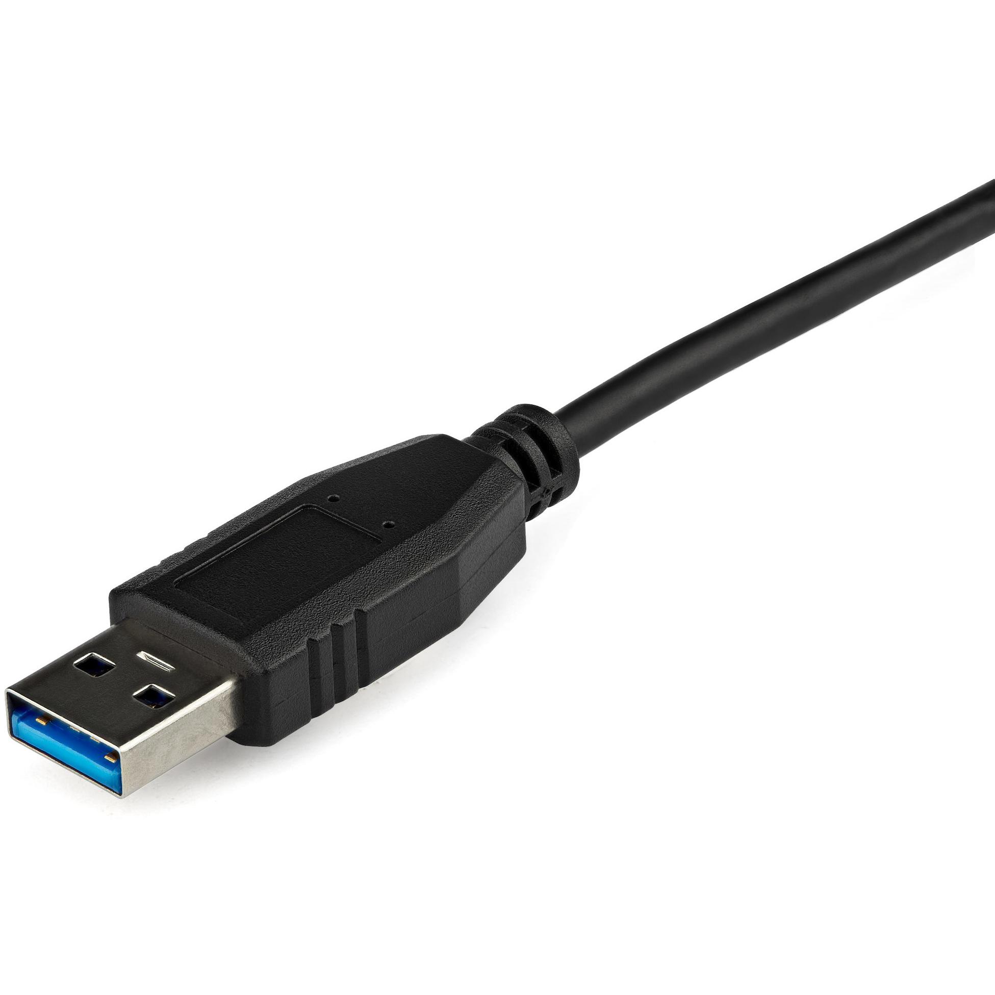 A large main feature product image of Startech USB 3.0 Type-A to Gigabit Ethernet Adapter