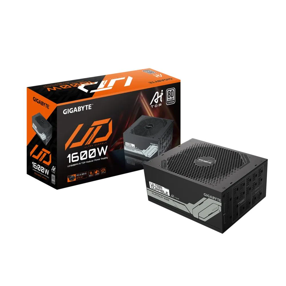 Gigabyte UD1600PM PG5 AI Top 1600W Platinum ATX Modular 15A PSU