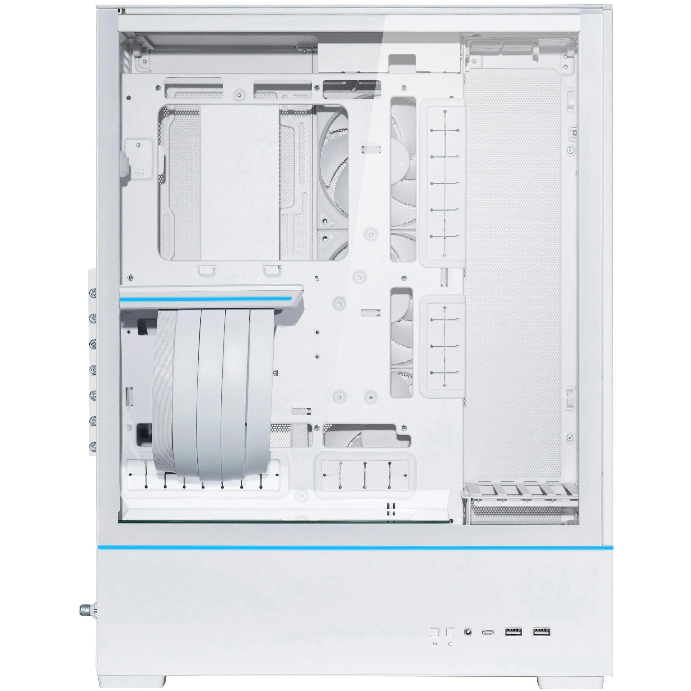 A large main feature product image of Lian Li SUP01 45L Compact Full Tower Case (White)