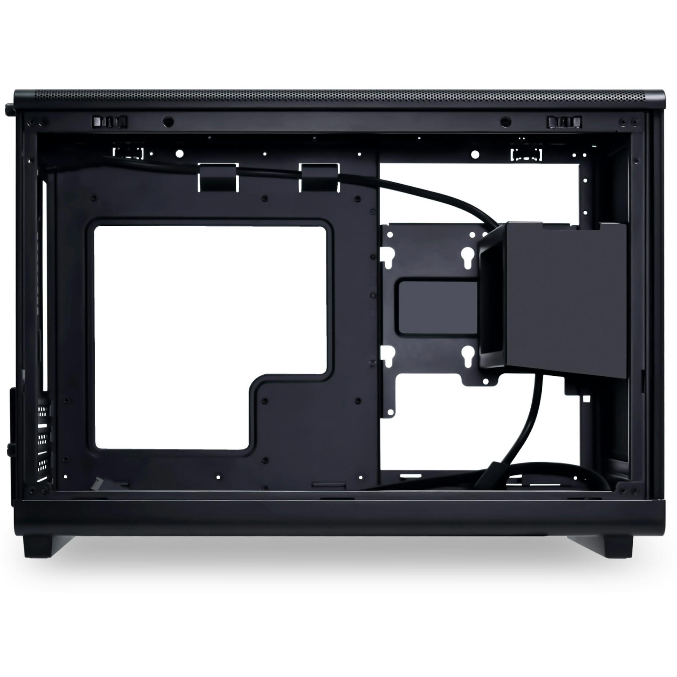 A large main feature product image of Lian Li DAN-A3 26L Compact mATX Case (Black)