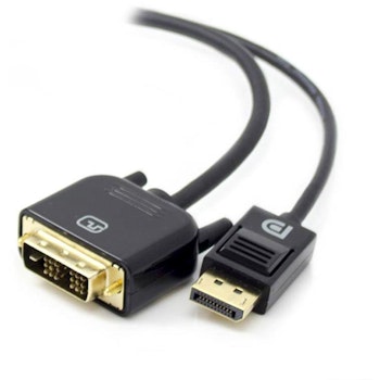 Product image of EX-DEMO ALOGIC SmartConnect DisplayPort to DVI-D 1m Cable - Click for product page of EX-DEMO ALOGIC SmartConnect DisplayPort to DVI-D 1m Cable