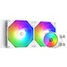 A product image of ID-COOLING ZoomFlow XT V2 240mm ARGB AIO Liquid CPU Cooler (White)
