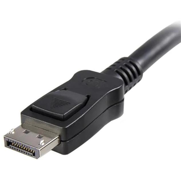 A large main feature product image of Startech DisplayPort 1.2 Cable with Latches - 1m
