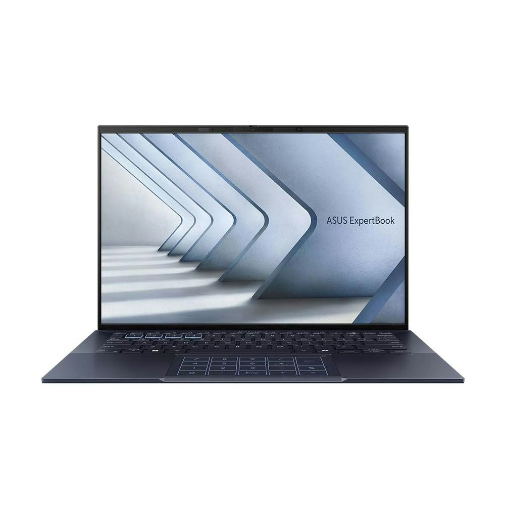 A large main feature product image of ASUS ExpertBook B9 (B9403) - 14" 90Hz OLED, Core 7 150U, 32GB/1TB - Win 11 Pro Business Notebook