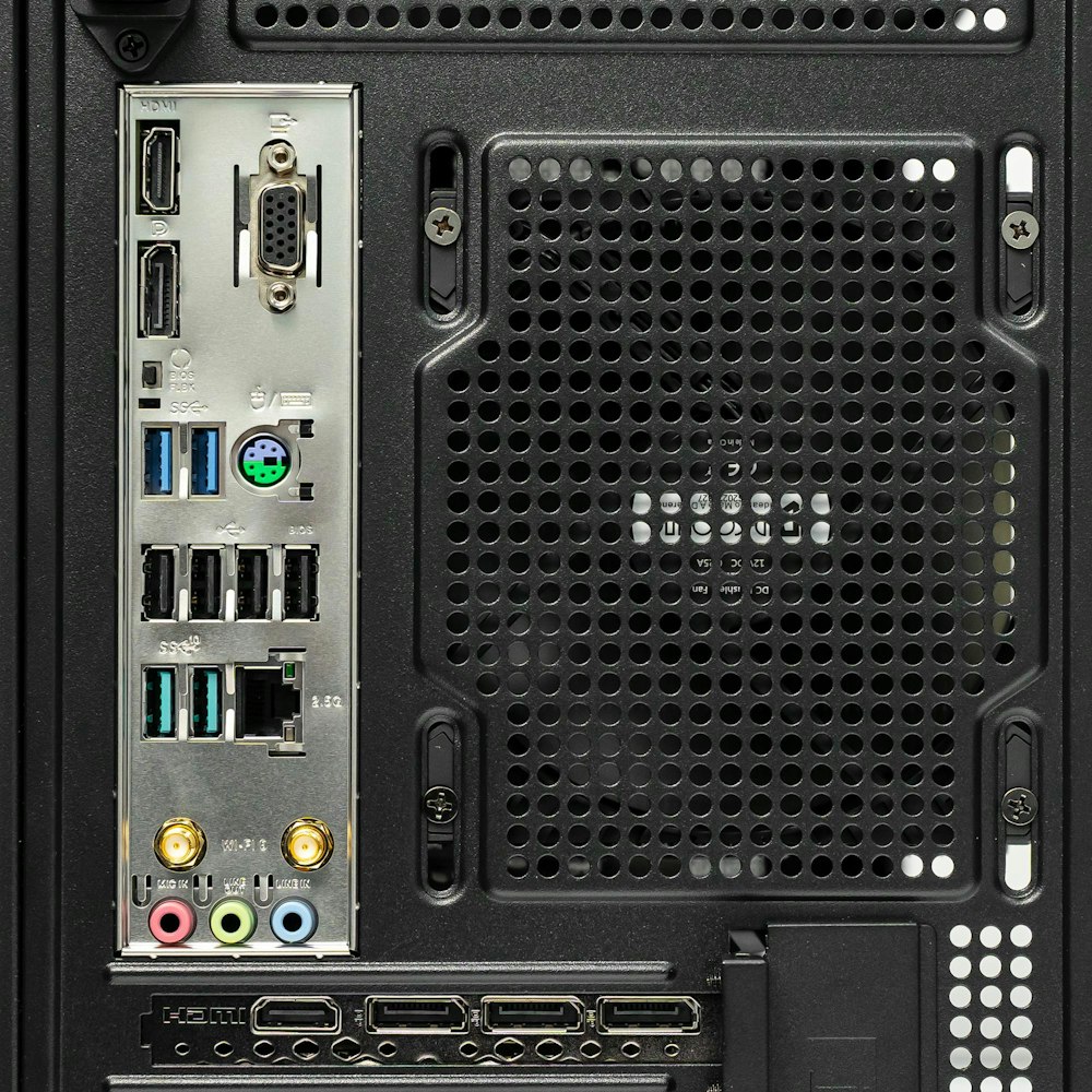 A large main feature product image of PLE Shadow RTX 4080 SUPER Prebuilt Ready To Go Gaming PC