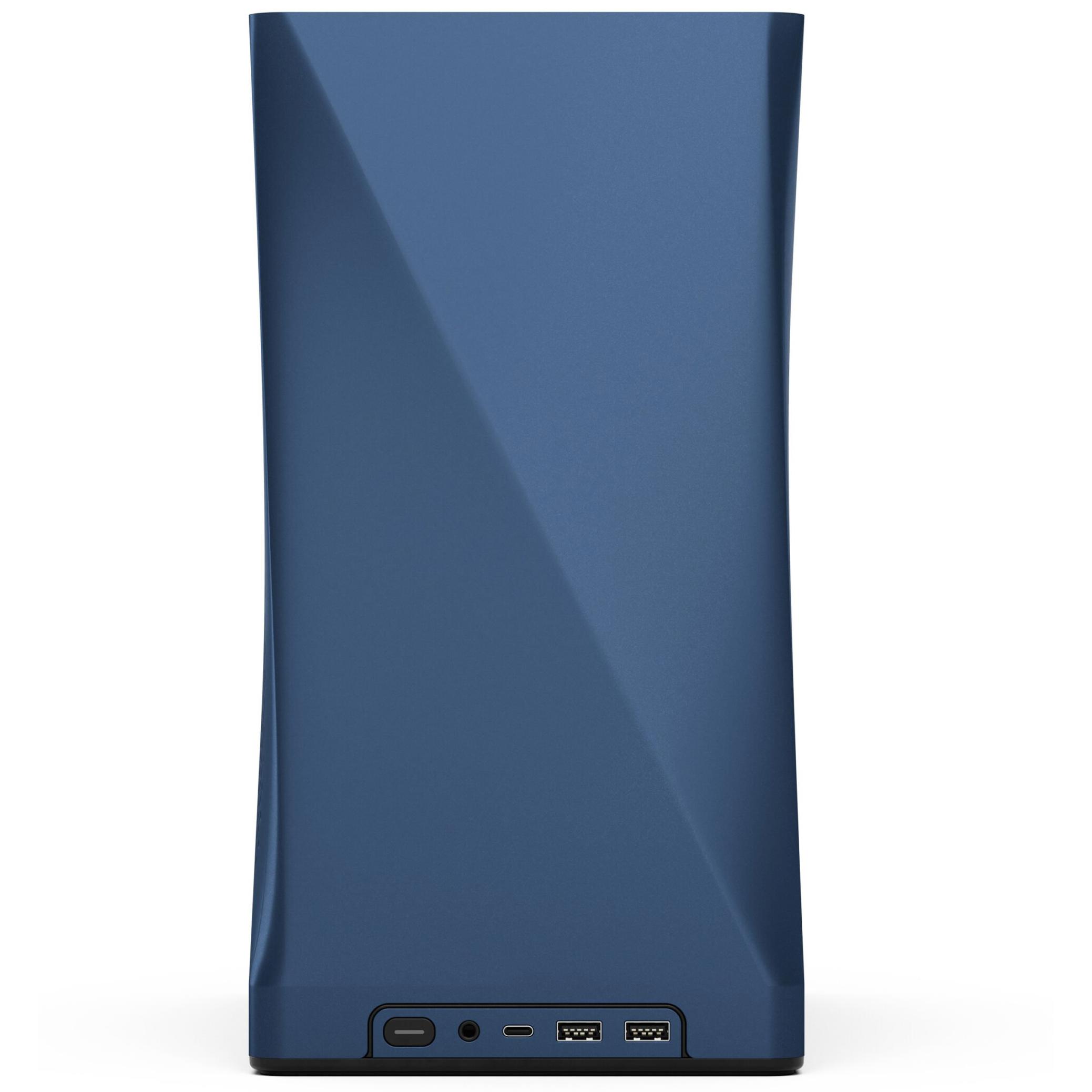 A large main feature product image of Fractal Design Era 2 SFF 18.9L Mini-ITX Case (Midnight Blue)