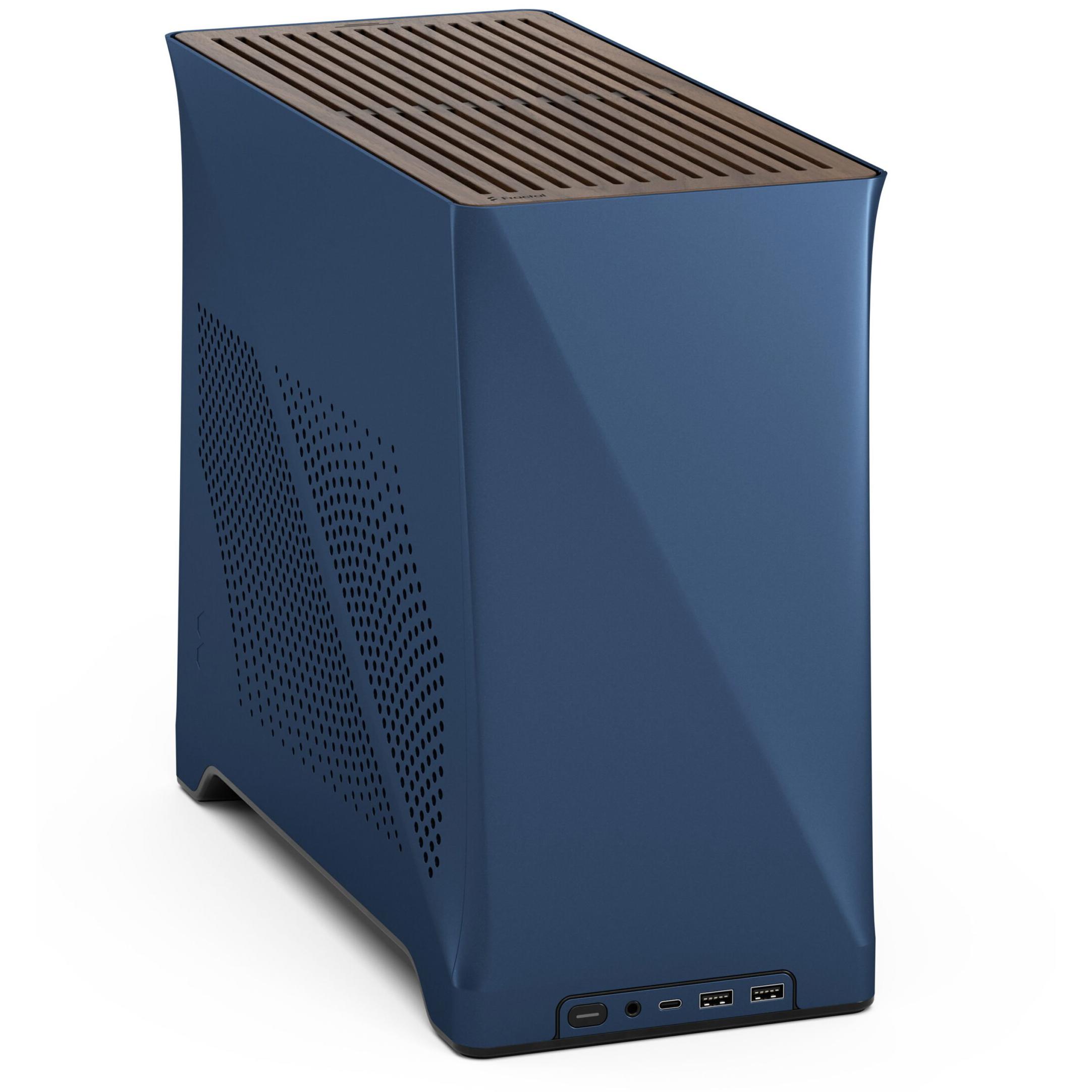 A large main feature product image of Fractal Design Era 2 SFF 18.9L Mini-ITX Case (Midnight Blue)
