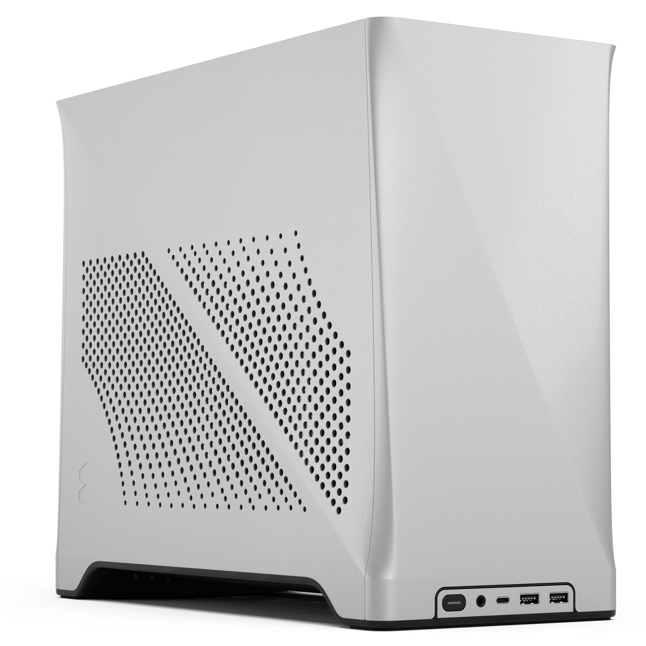 A large main feature product image of Fractal Design Era 2 SFF 18.9L Mini-ITX Case (Silver)