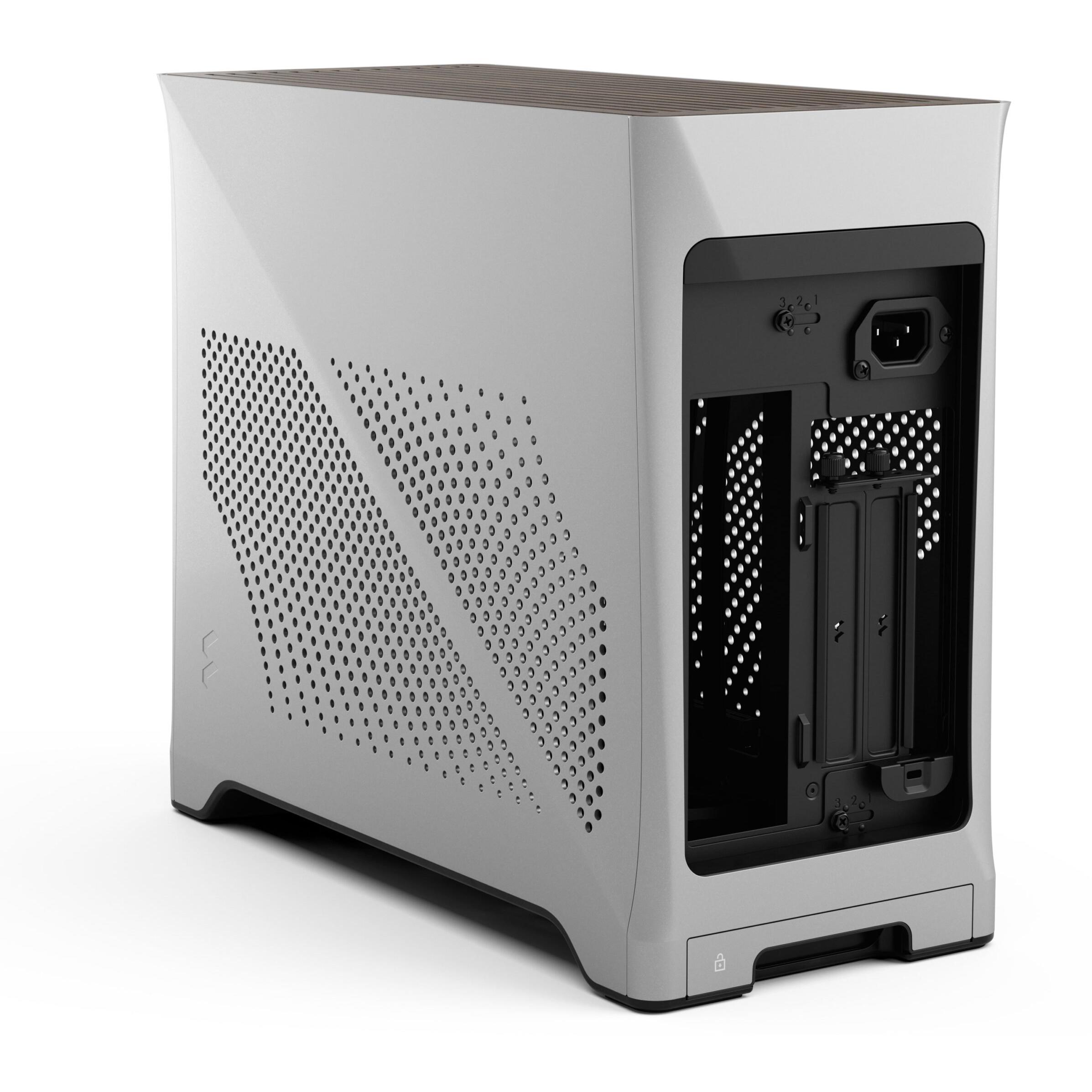 A large main feature product image of Fractal Design Era 2 SFF 18.9L Mini-ITX Case (Silver)
