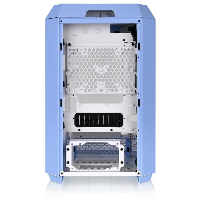A large main feature product image of Thermaltake The Tower 300 - Micro Tower Case (Hydrangea Blue)