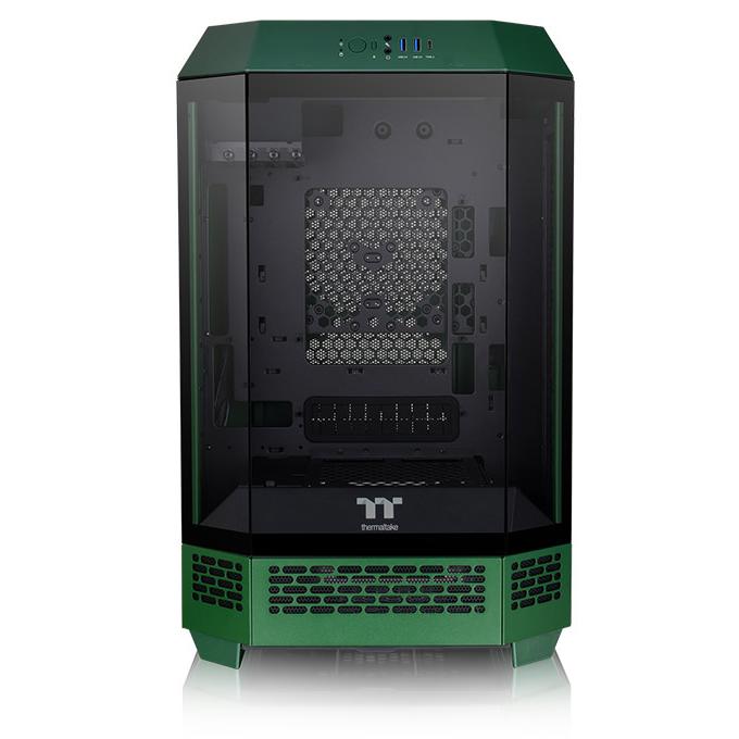 A large main feature product image of Thermaltake The Tower 300 - Micro Tower Case (Racing Green)