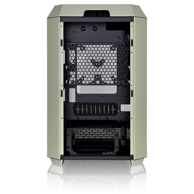A large main feature product image of Thermaltake The Tower 300 - Micro Tower Case (Matcha Green)