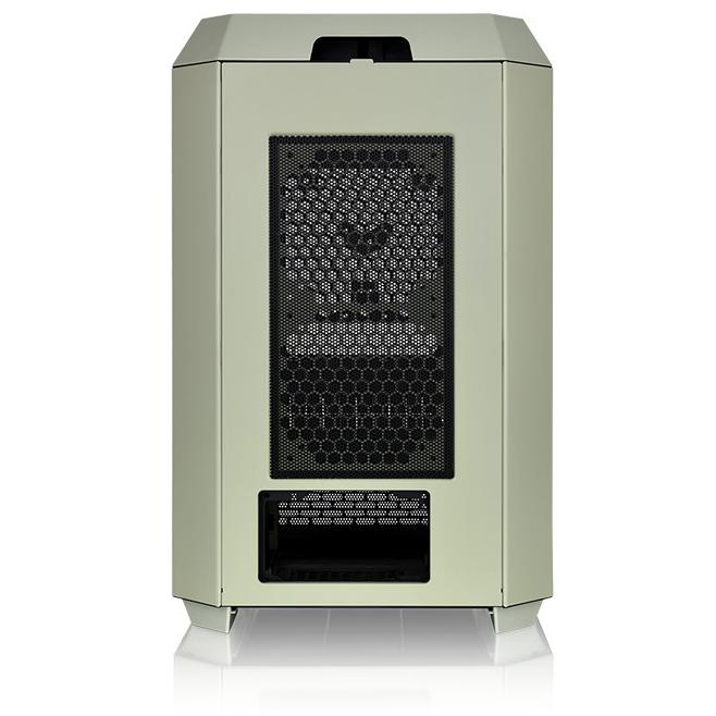 A large main feature product image of Thermaltake The Tower 300 - Micro Tower Case (Matcha Green)
