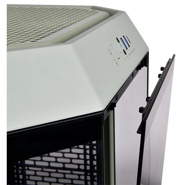 A large main feature product image of Thermaltake The Tower 300 - Micro Tower Case (Matcha Green)