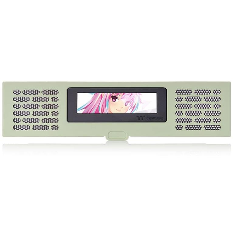 A large main feature product image of Thermaltake LCD Display Panel Kit for The Tower 200 (Matcha Green)